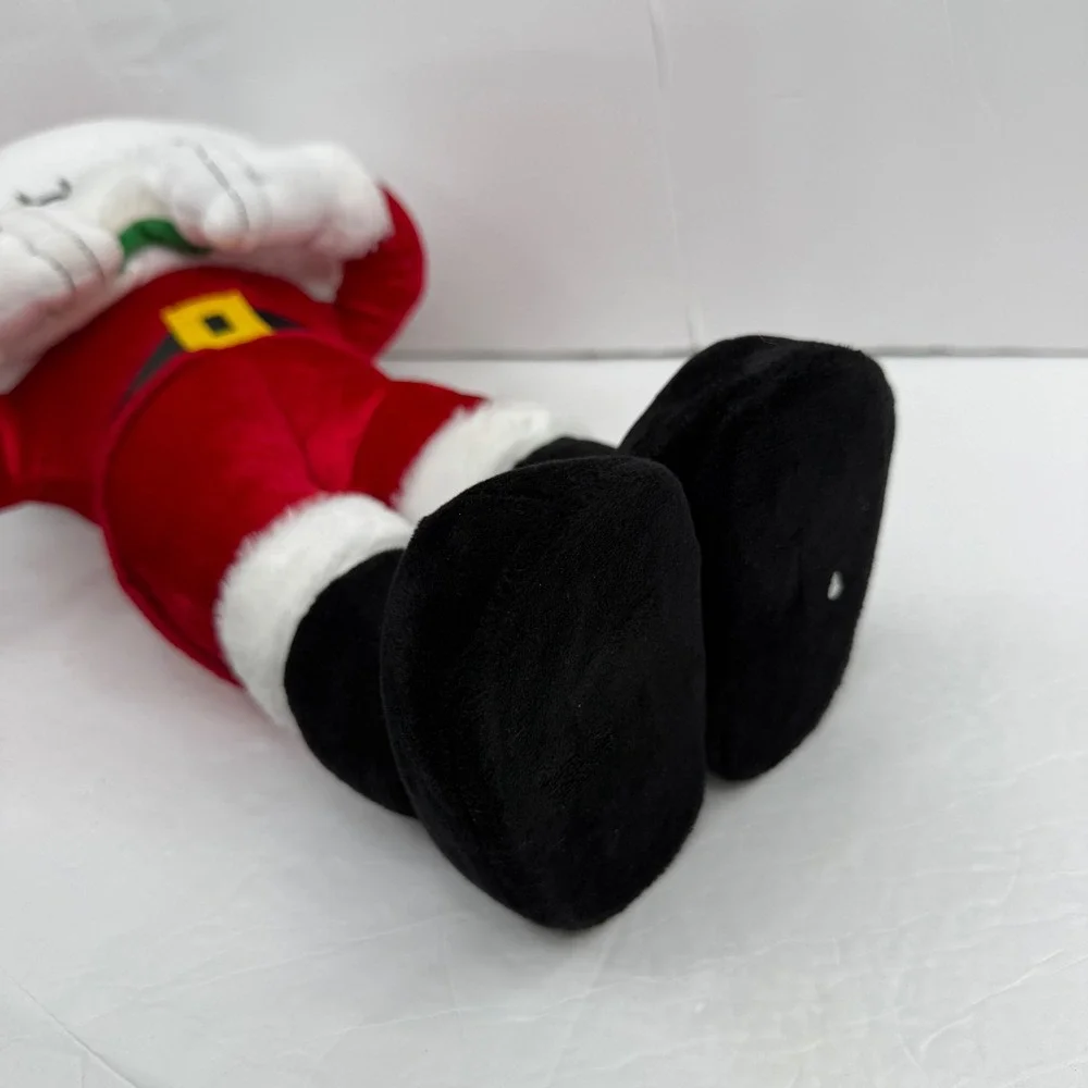 Disney Nightmare Before Christmas Jack Skellington Santa Plush 22
